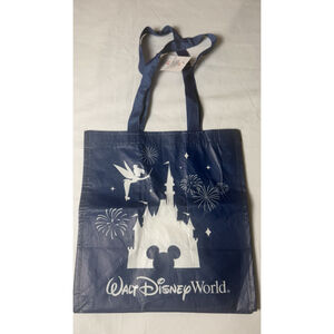 Walt Disney World Disneyland Reusable Tote Bag Tinker Bell Castle Bag NWT